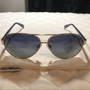 polaroid | blue ombré aviators